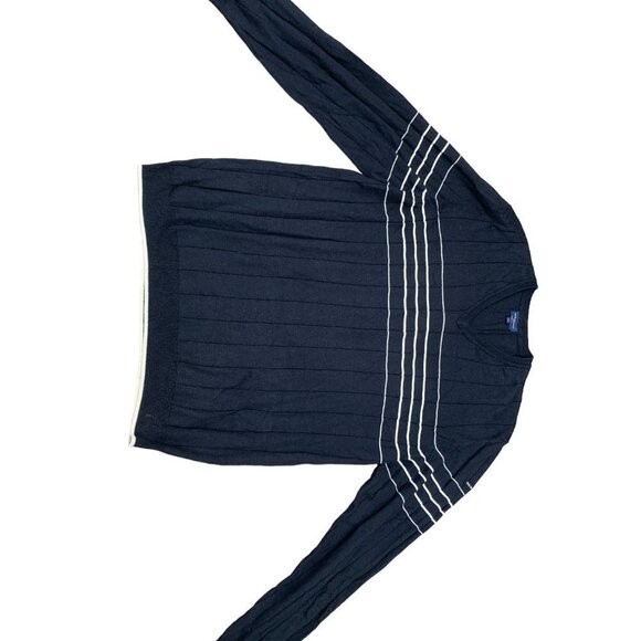 VINTAGE Burberry Golf Sweater XL Black - Picture 4 of 6